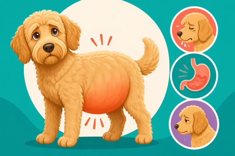 The Signs a Labradoodle Is Bloating