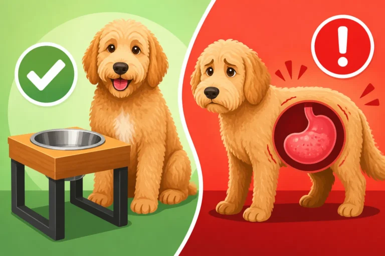 Raised Bowls and Labradoodle Bloat