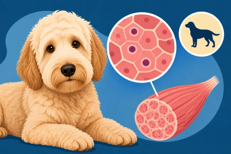 Centronuclear Myopathy in a Labradoodle's Labrador Line