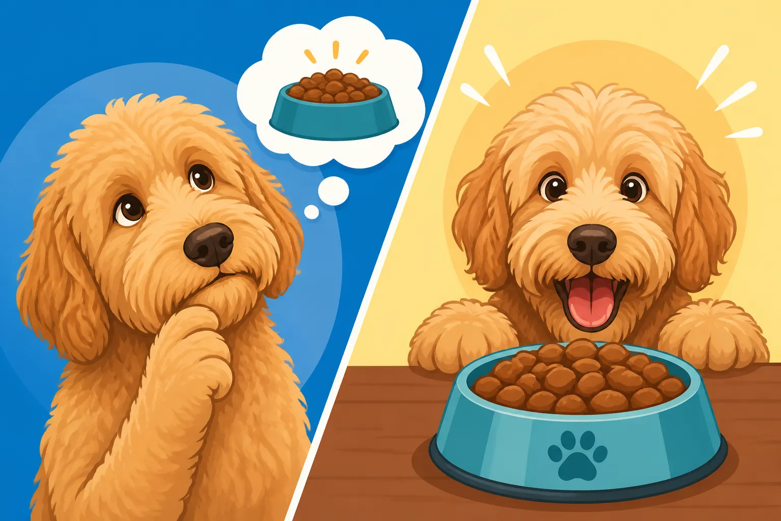 Whether a Labradoodle Is Always Hungry