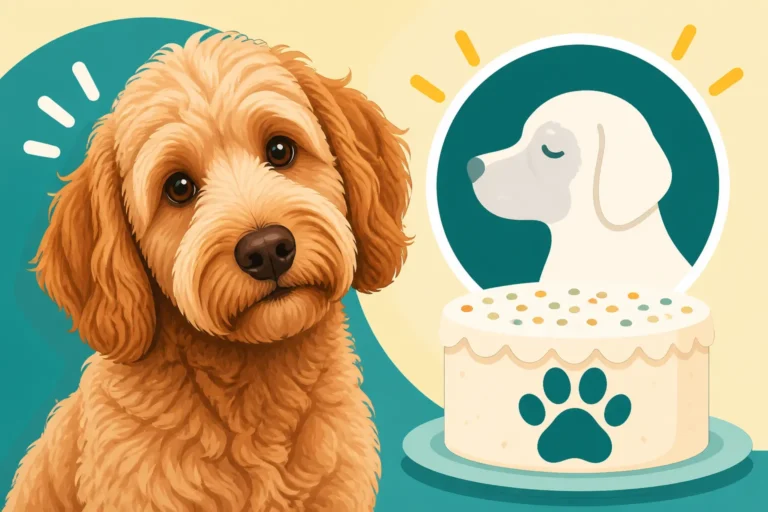 The Birthday a Labradoodle Counts as Senior