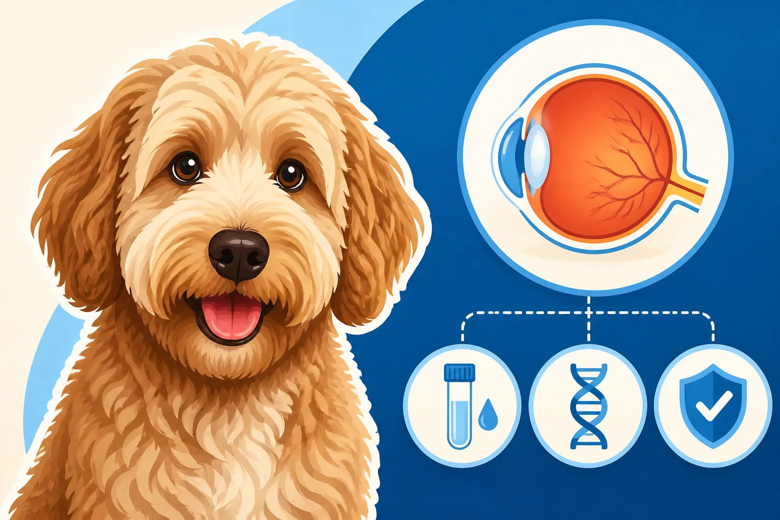 The Progressive Retinal Atrophy Labradoodles Are Tested For