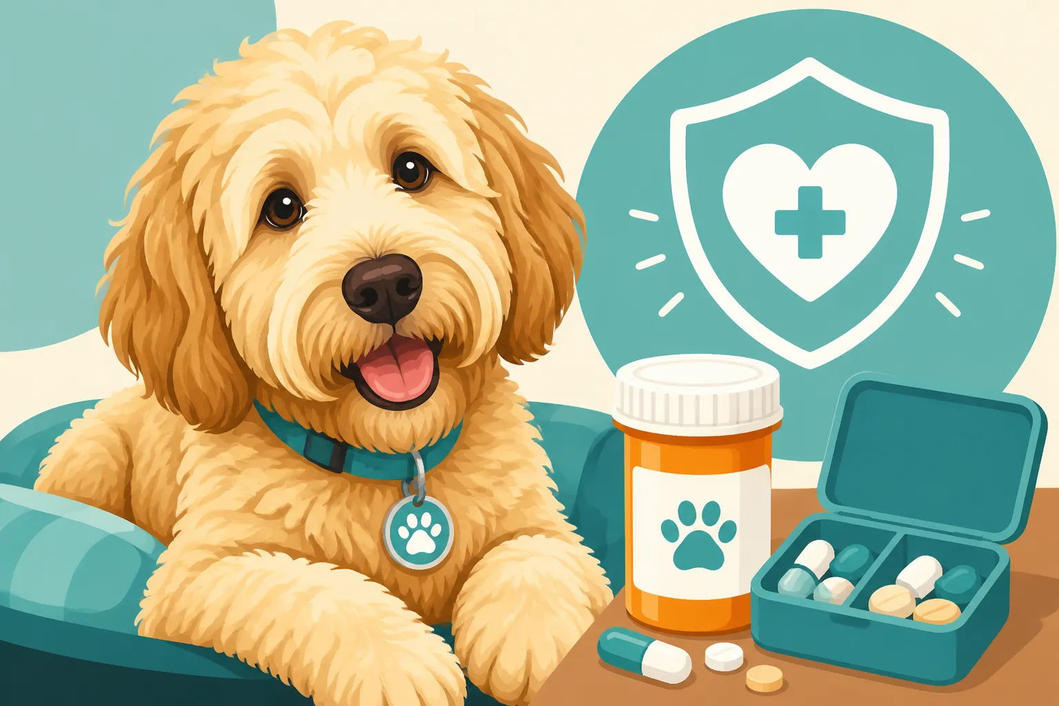 Life on Daily Medication for an Addisonian Labradoodle
