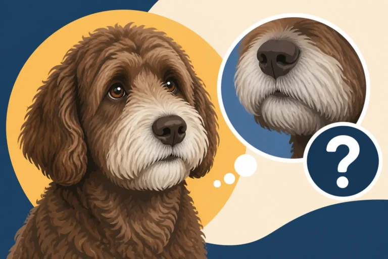 Whether a Graying Labradoodle Muzzle Means Anything