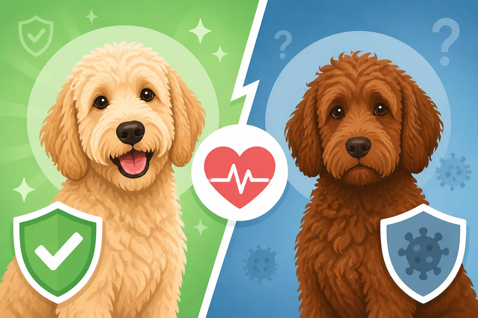 Whether an F1 Labradoodle Is Healthier Than a Multigen