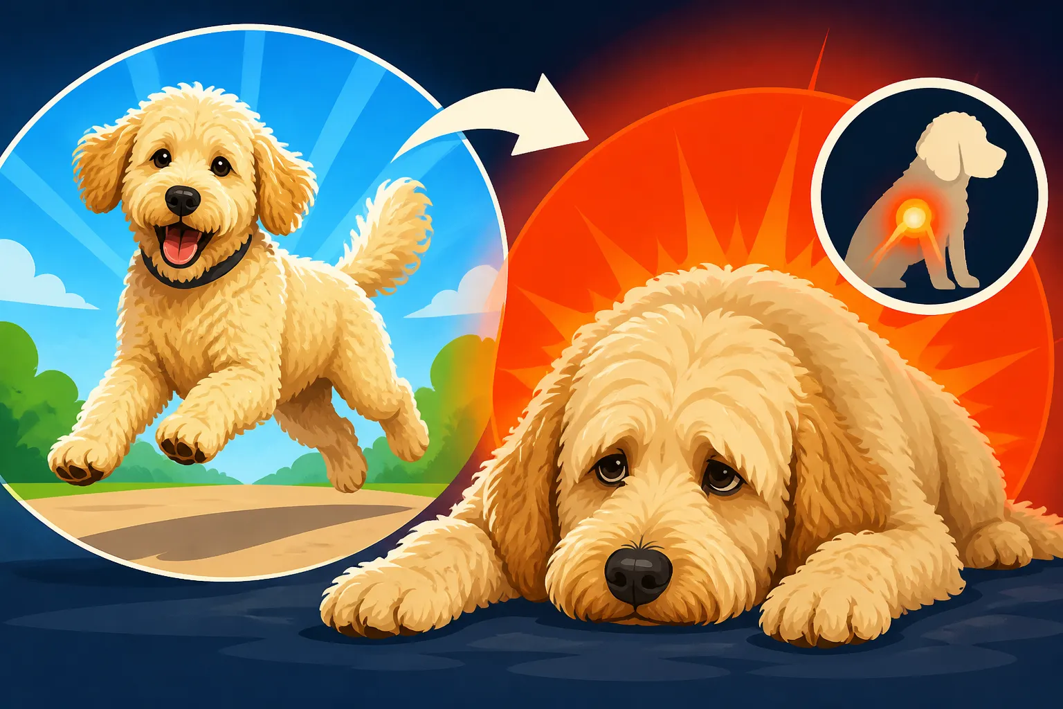 The Age Exercise Induced Collapse First Shows in a Labradoodle