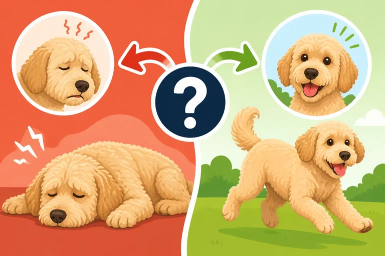 Whether a Collapsed Labradoodle Recovers on Its Own