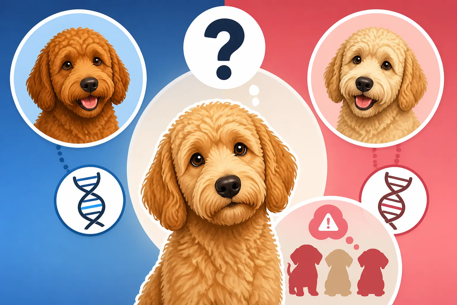 Whether Two Carrier Parents Are a Problem in Labradoodles