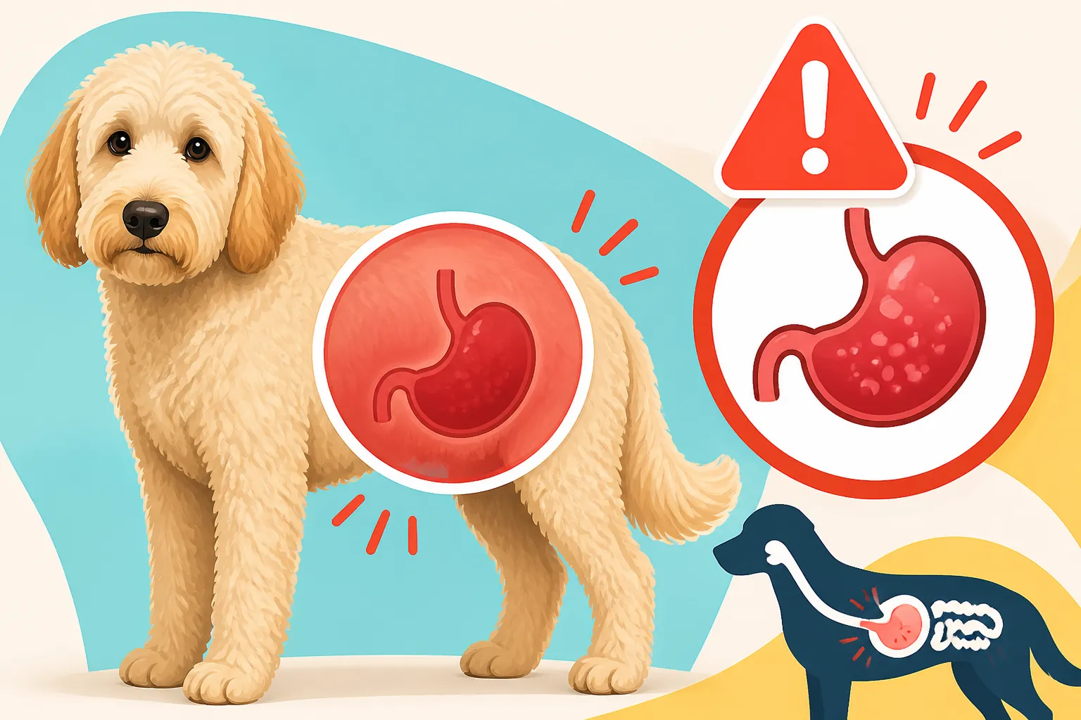 Bloat Risk in a Standard Poodle Bred Labradoodle