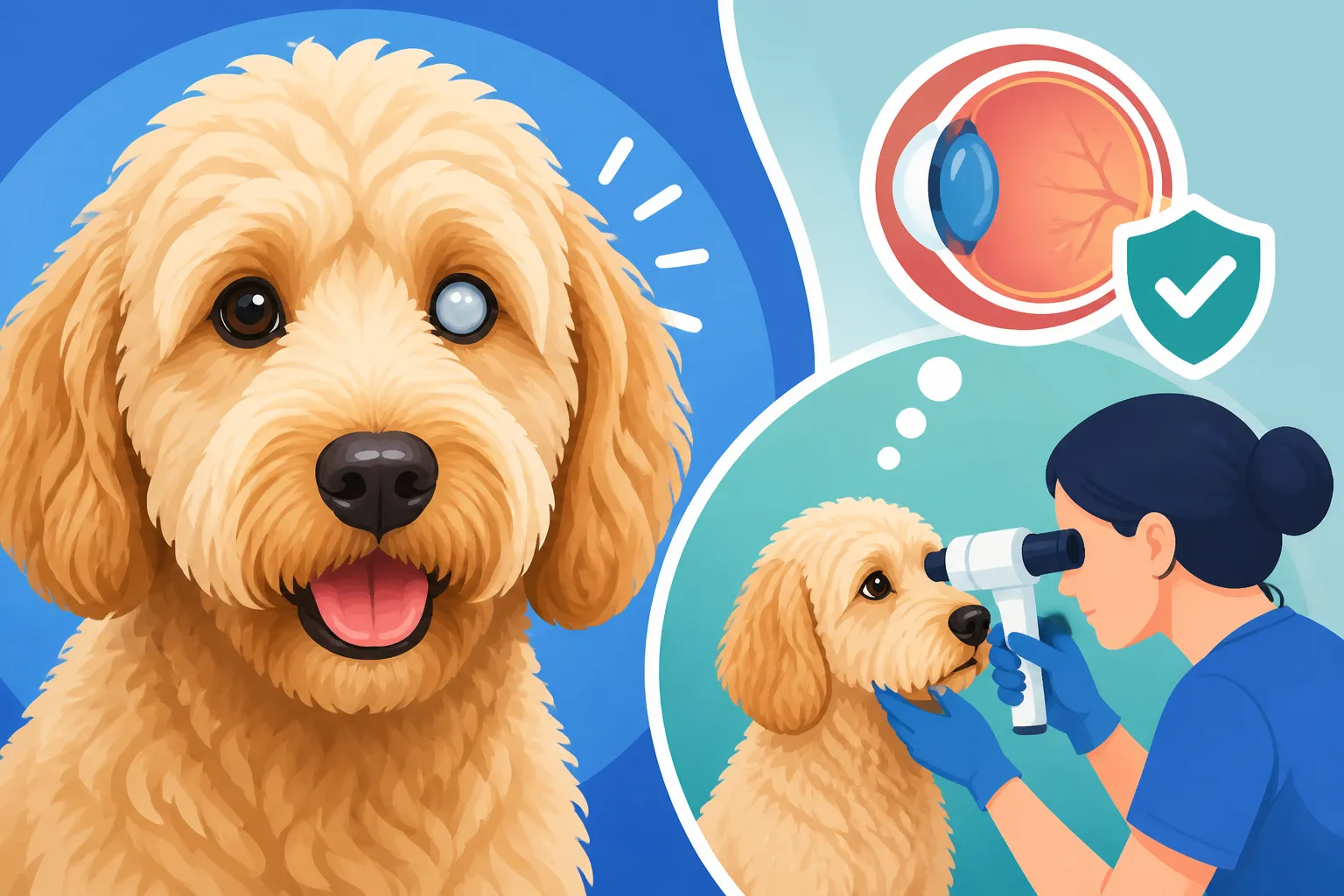 Whether Cataract Surgery Suits a Labradoodle