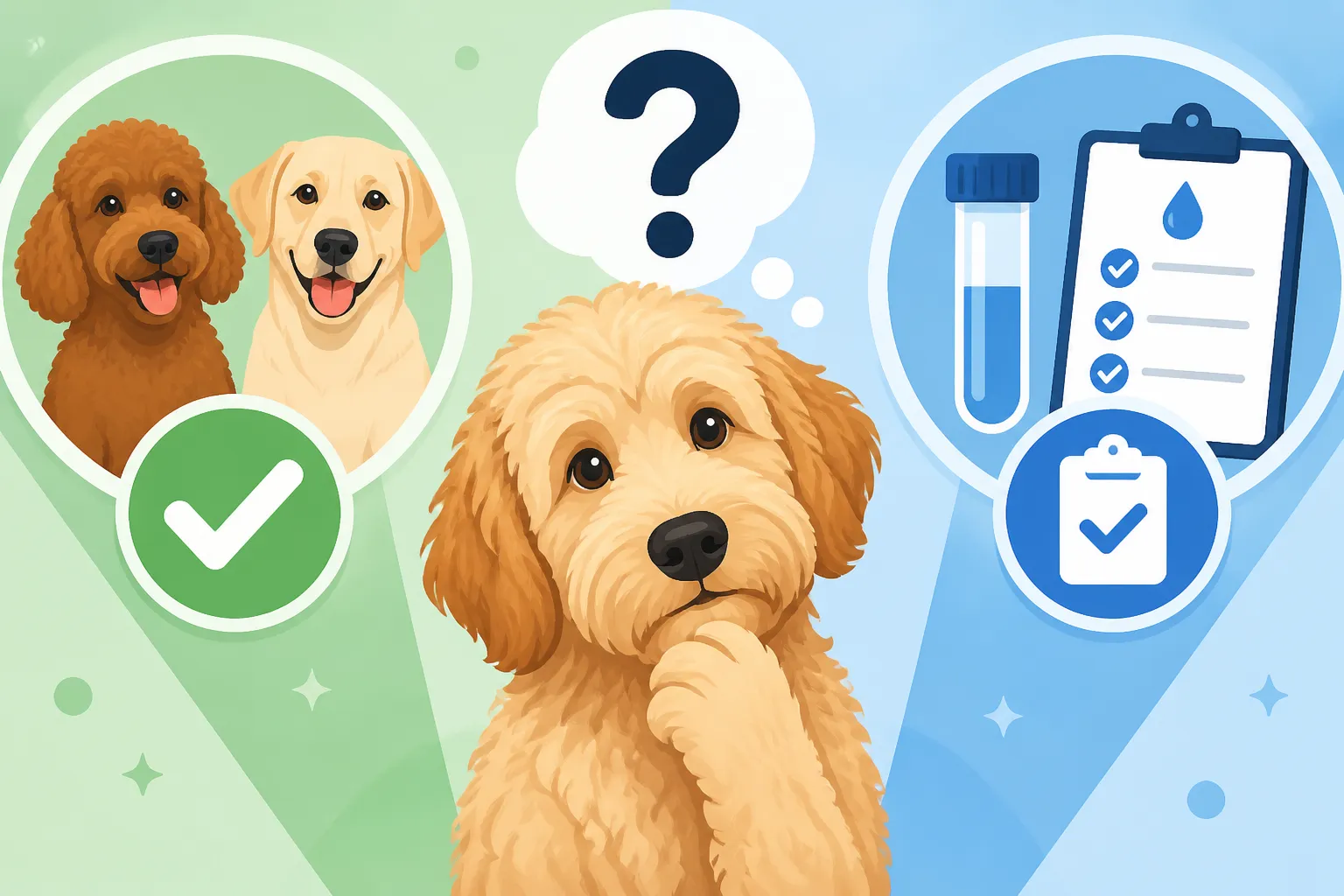 Whether a Labradoodle Clear by Parentage Still Needs Testing