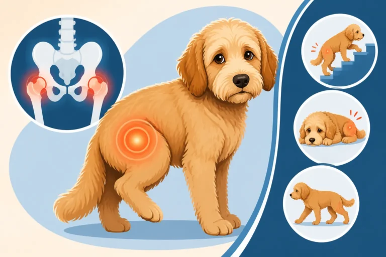 Signs a Young Labradoodle's Hips Are Failing