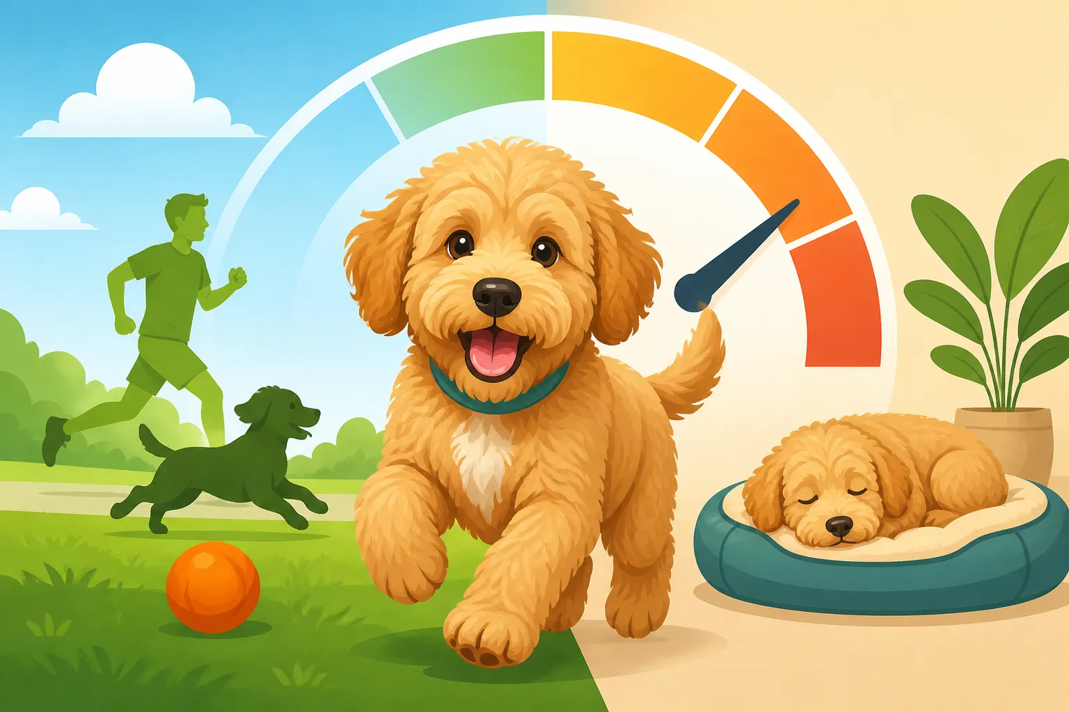 The Exercise Limit for a Growing Labradoodle
