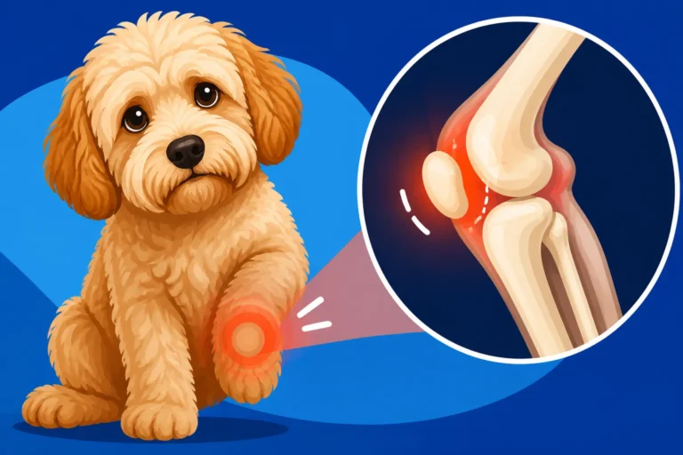 Slipping Kneecaps in a Small Labradoodle