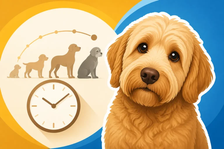 The Age Addison's Strikes a Labradoodle