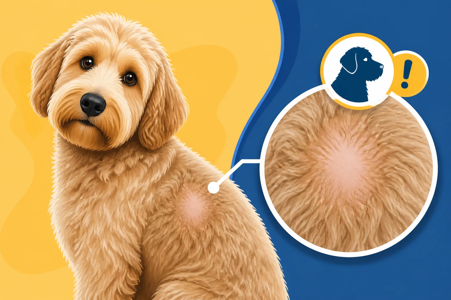 Whether a Labradoodle's Coat Thins in Patches