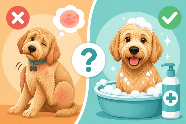 Whether a Labradoodle Needs Medicated Baths