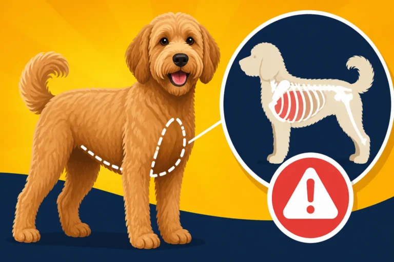 The Chest Shape That Puts a Labradoodle at Bloat Risk