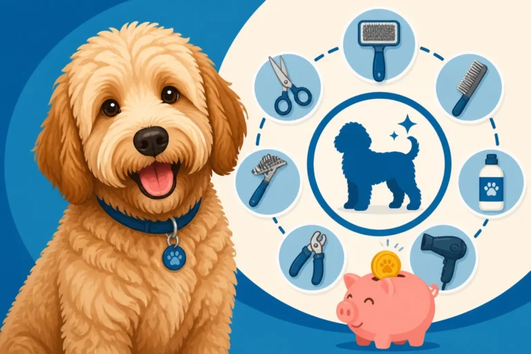 The Yearly Grooming Total on a Standard Labradoodle