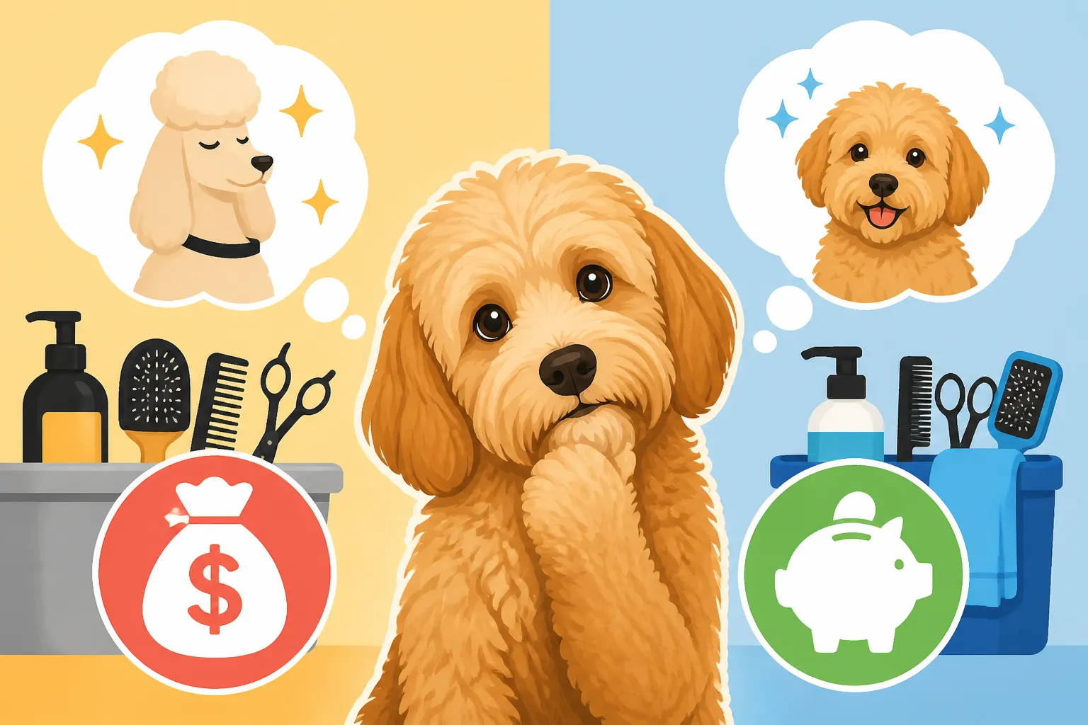 Whether a Miniature Labradoodle Is Cheaper to Groom
