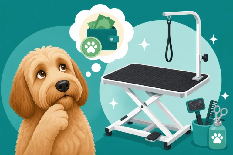 What a Grooming Table Costs a Labradoodle Owner