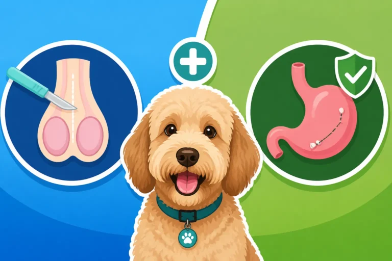 What Gastropexy Adds to a Labradoodle's Neuter