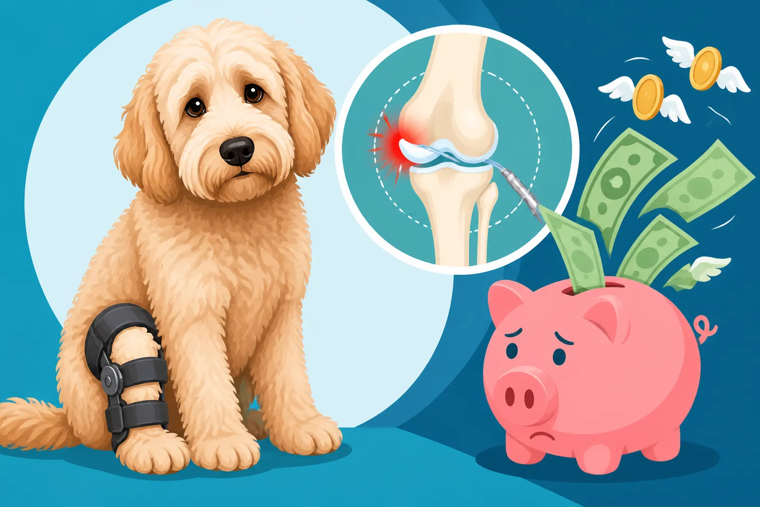 The Price of Cruciate Surgery on a Labradoodle