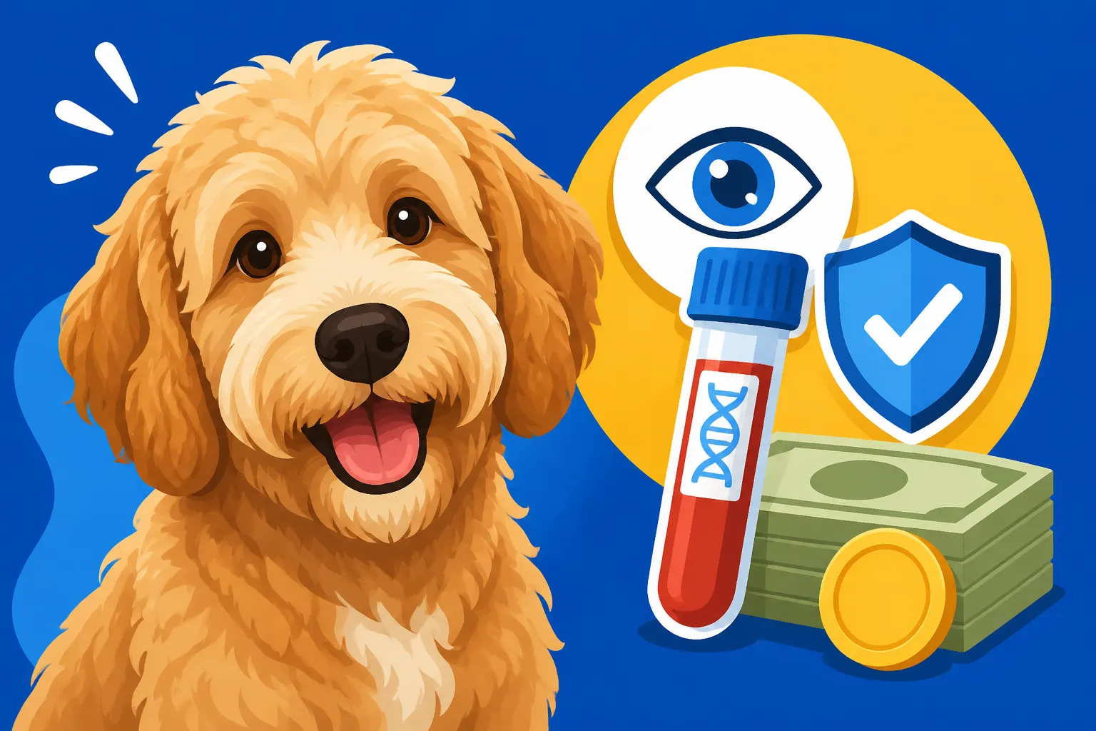 What a prcd-PRA Test Costs on a Labradoodle