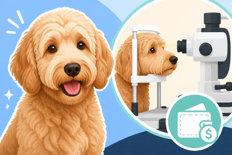 What a CAER Eye Exam Costs on a Labradoodle