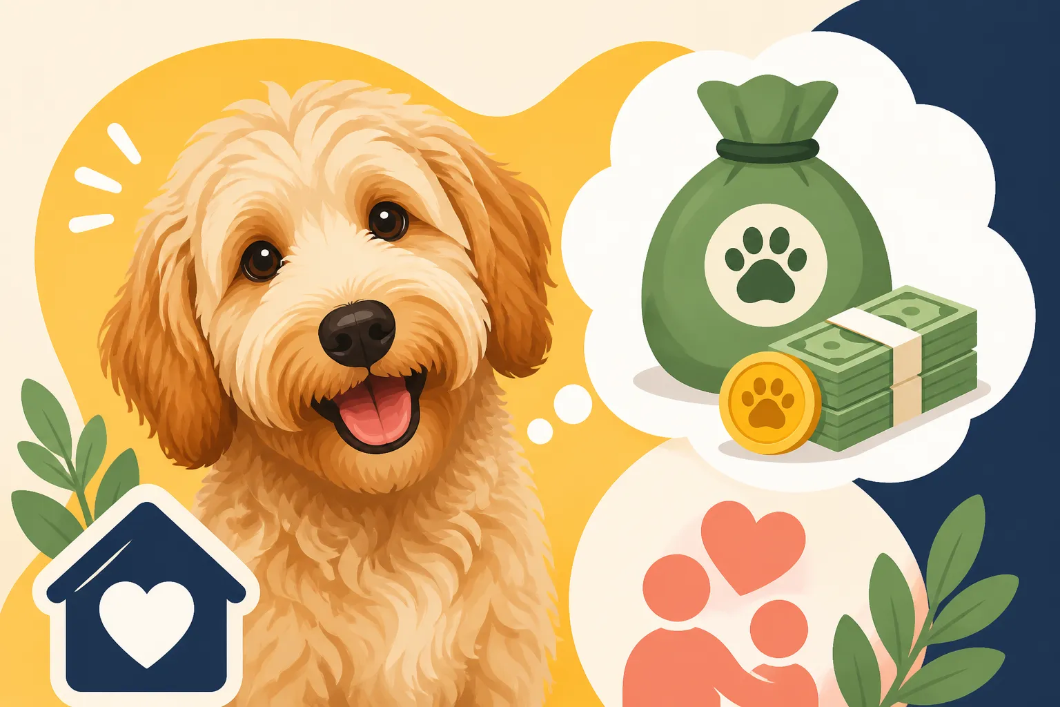What Doodle Rock Rescue Charges for a Labradoodle
