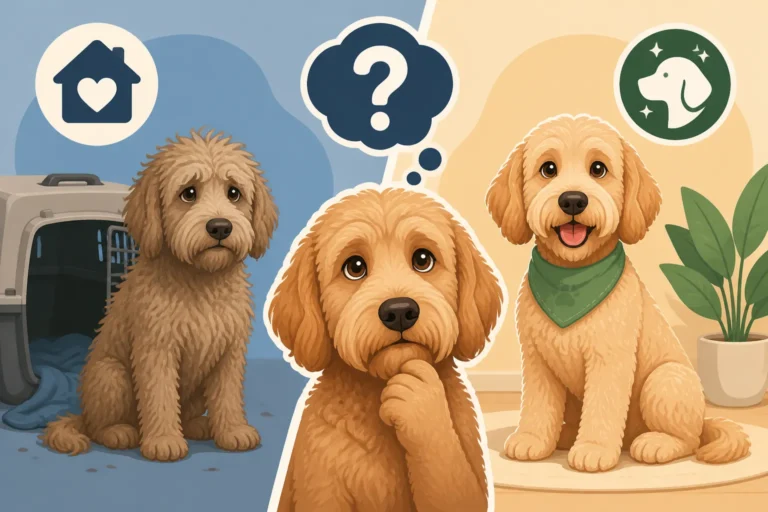 Whether a Rescue Labradoodle Arrives Groomed