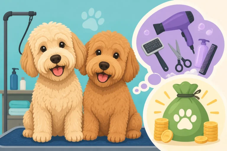 What a Second Labradoodle Adds to the Grooming Bill