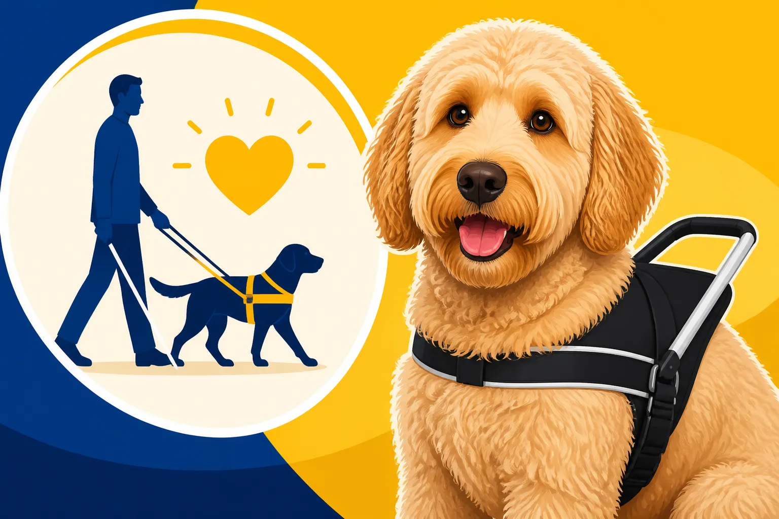 Why a Labradoodle Was Bred to Be a Guide Dog