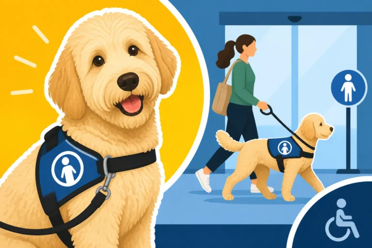 What Public Access Training Asks of a Labradoodle