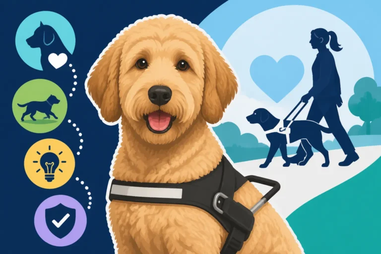 What Guide Dog Schools Look For in a Labradoodle