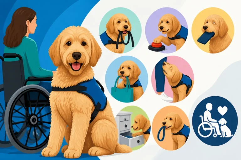 The Tasks a Labradoodle Is Taught for Disability Work