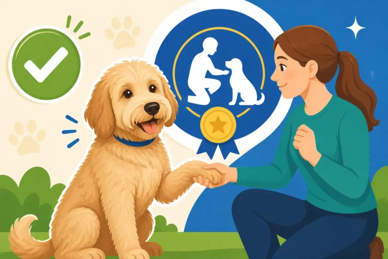 Whether a Labradoodle Passes the AKC Good Citizen Test