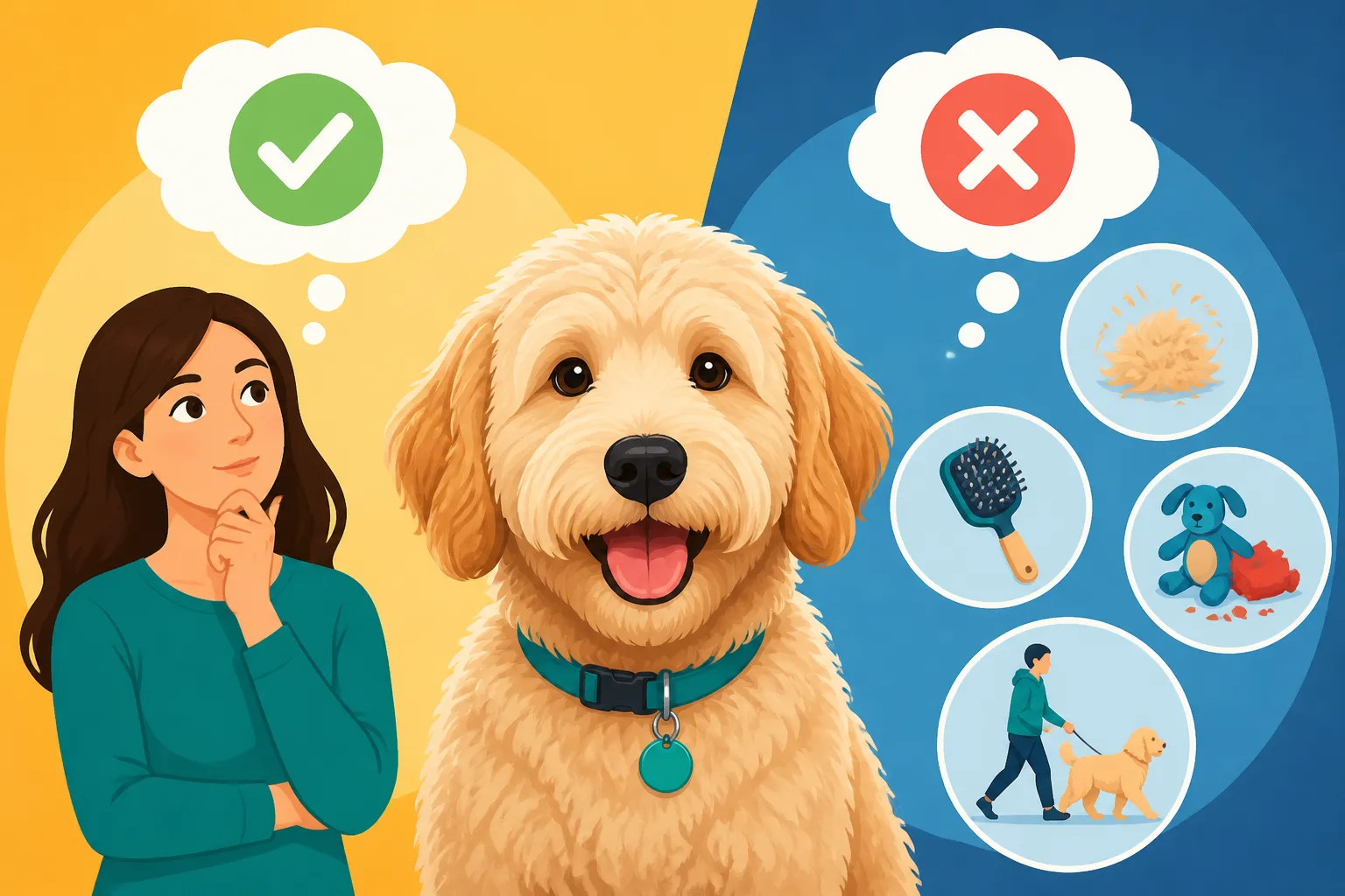 Whether a Labradoodle Is Really an Easy First Dog