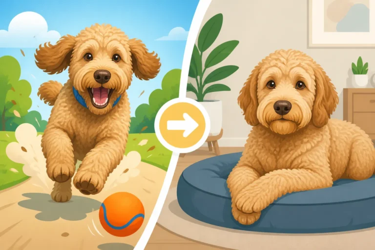 The Exercise a Labradoodle Needs Before It Behaves