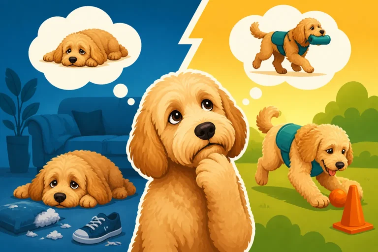 Whether a Labradoodle Needs a Job to Settle