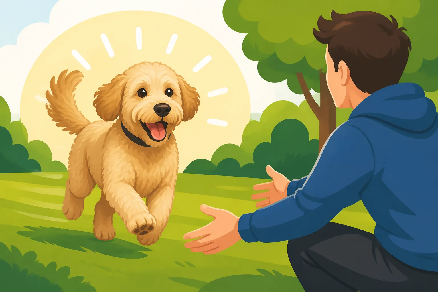 Building a Recall a Labradoodle Answers Off Leash