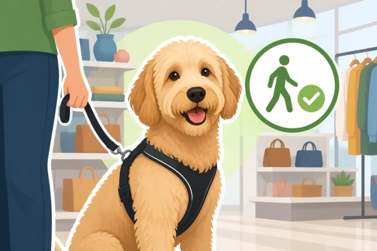 What Public Access Means for a Labradoodle in a Store