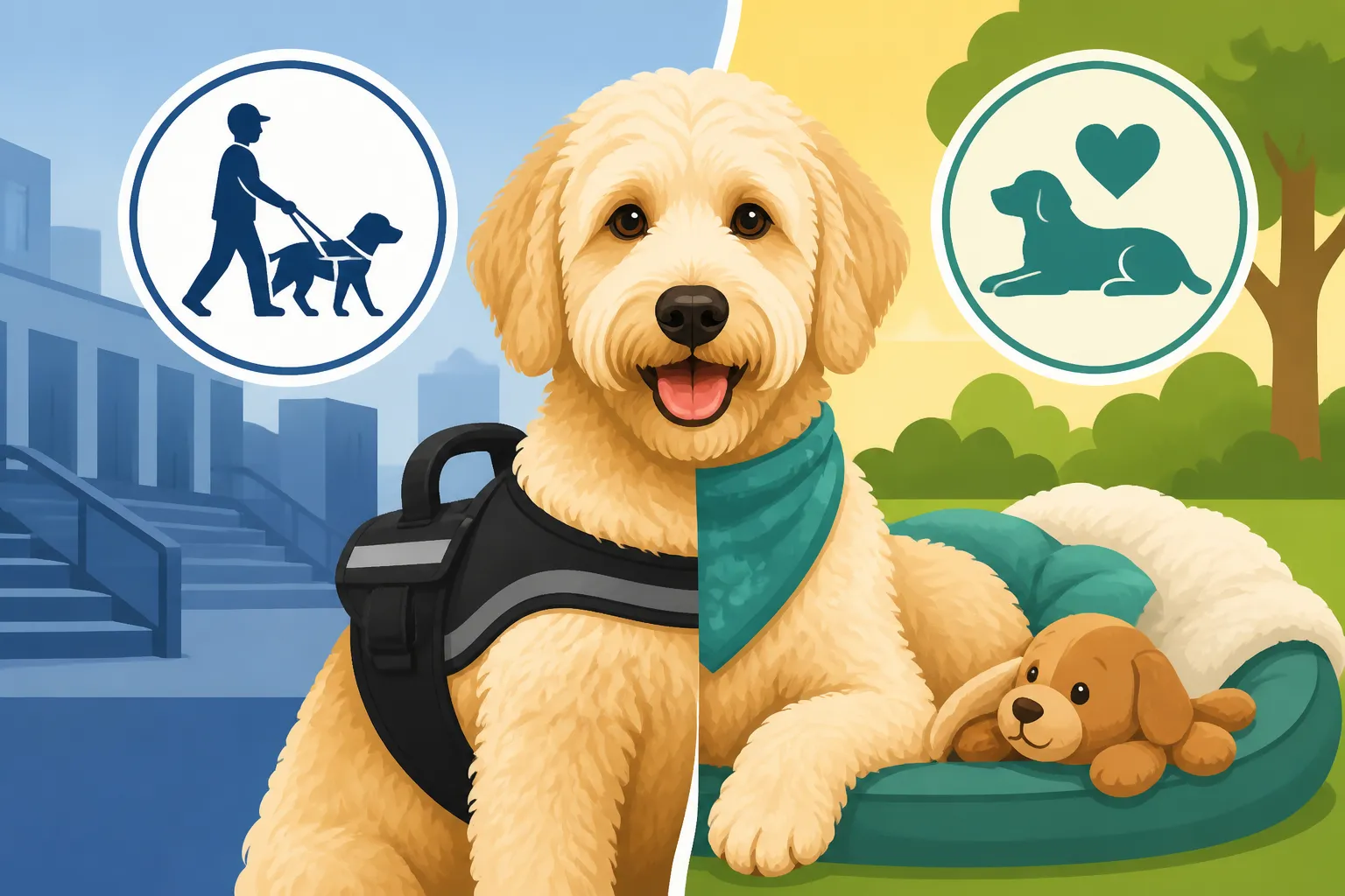 Whether a Labradoodle Can Be Retired From Service Work
