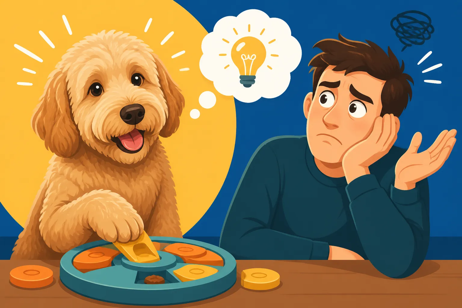 Whether a Labradoodle Outsmarts Its Owner