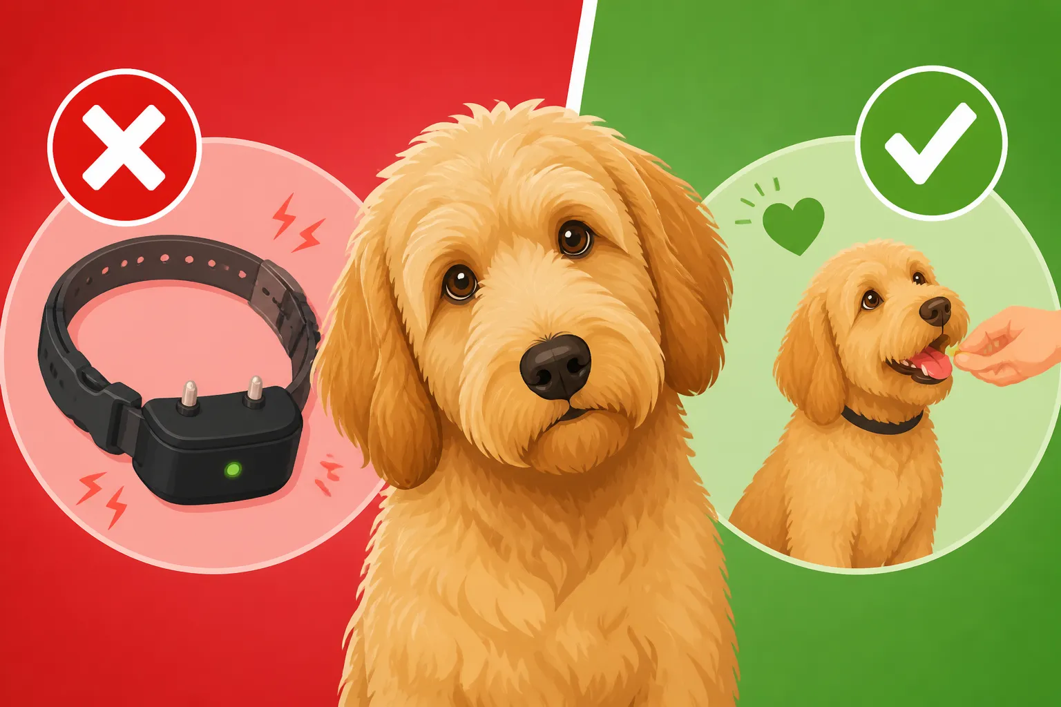 Whether an E-Collar Belongs on a Labradoodle