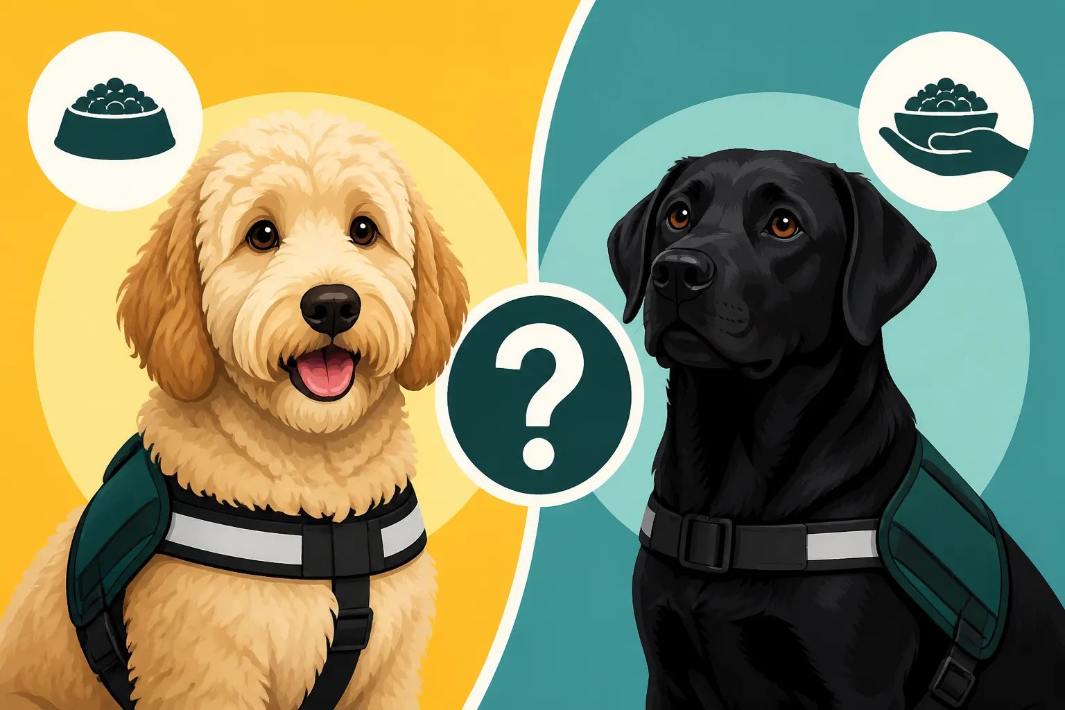 Whether a Labradoodle Works for Food Like a Labrador