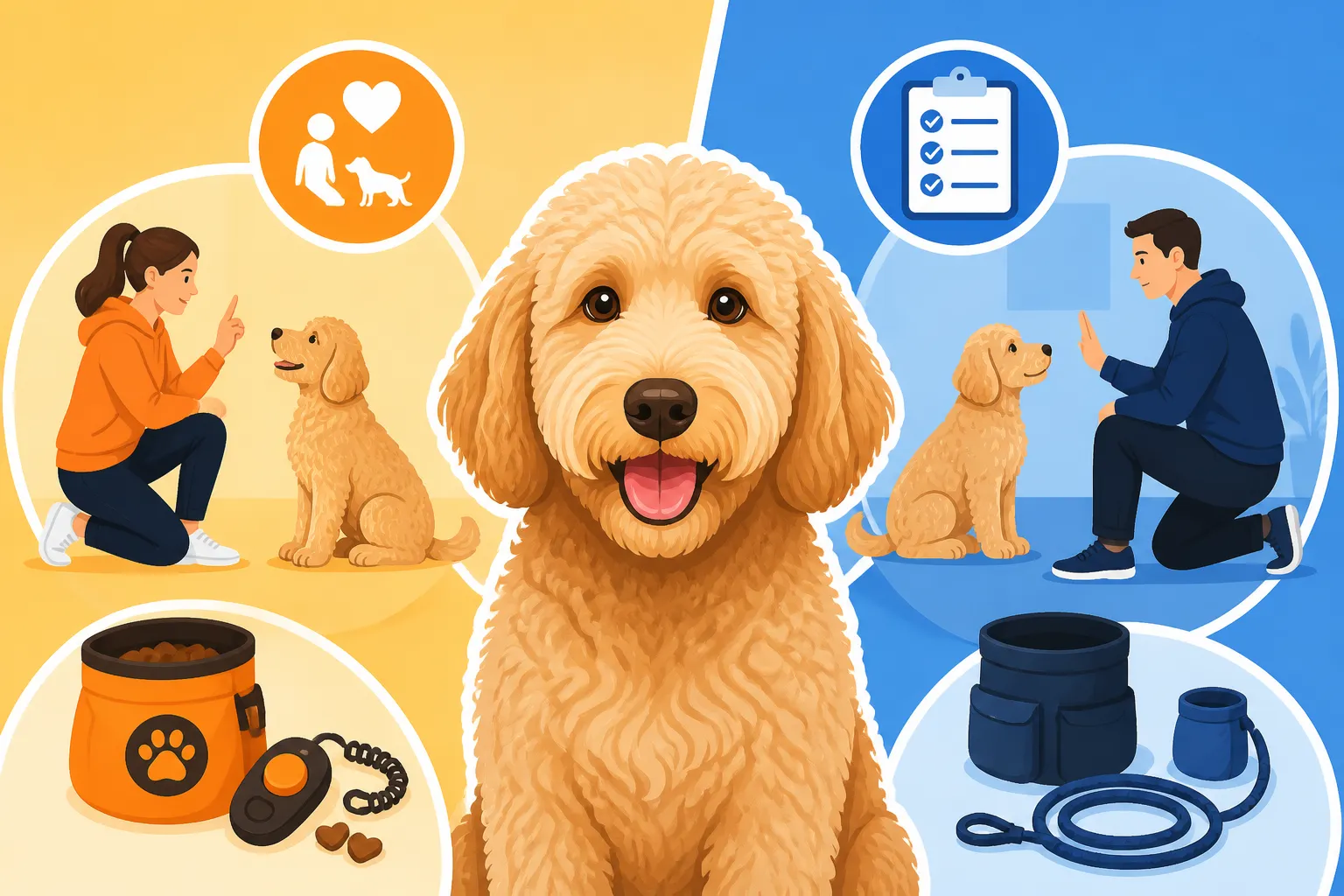 Whether an F1 Labradoodle Trains Differently