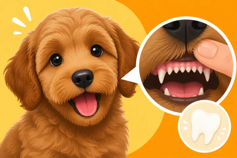 When a Labradoodle Puppy's Needle Teeth Come Out
