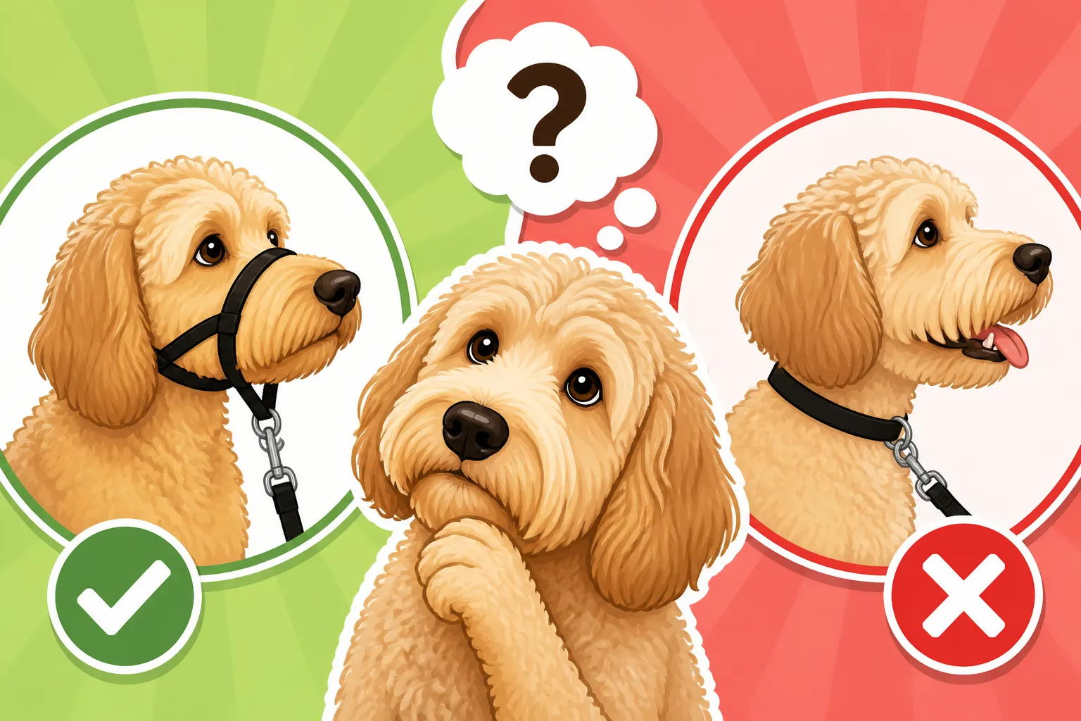 Whether a Head Halter Suits a Labradoodle