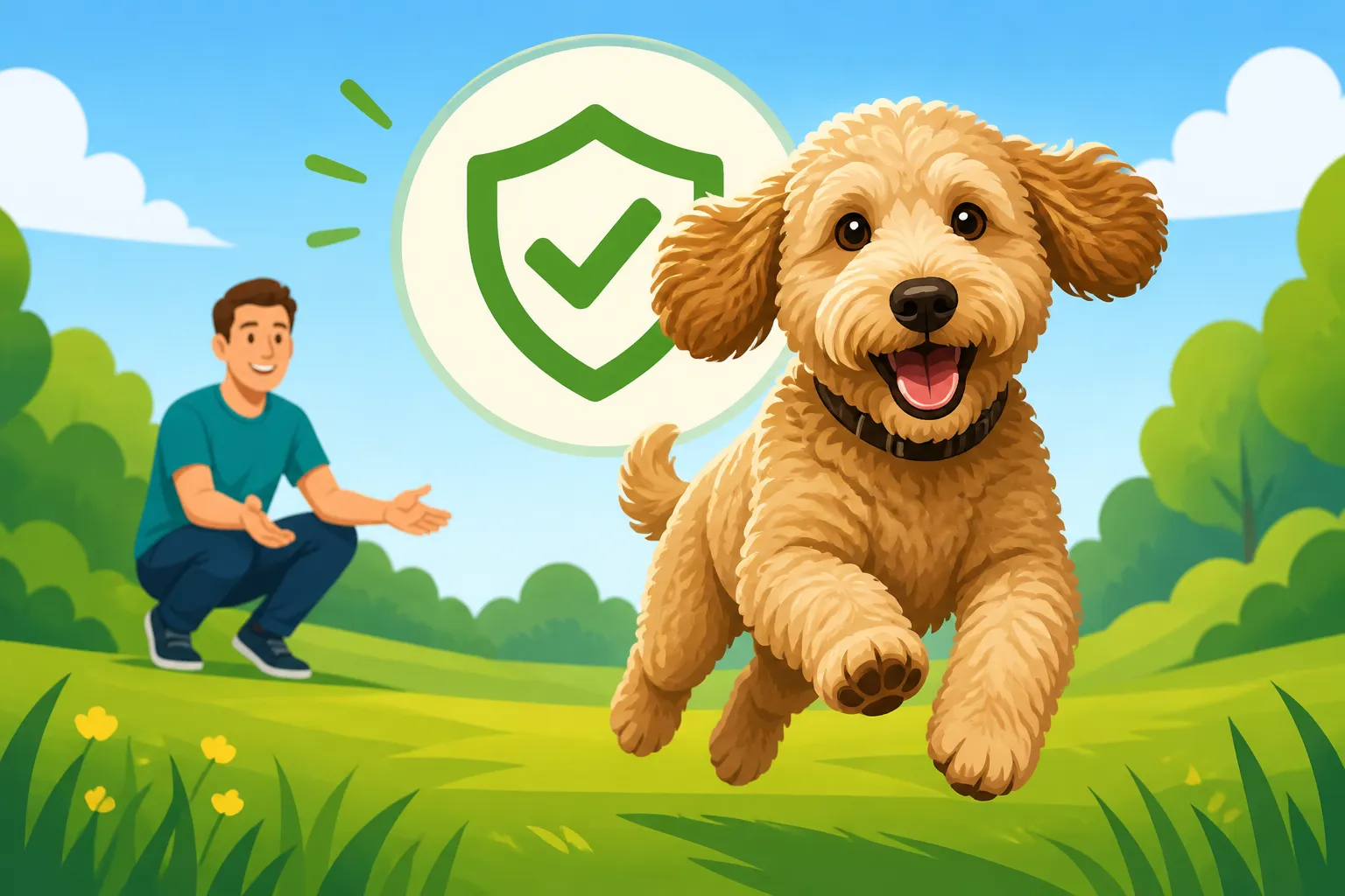 Trusting a Labradoodle Off the Leash